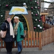 Con do�a Elsa una gente muy simp�tica en el mercadillo Navide�o en La Plaza de La Paz de Praga el 17 de diciembre de 2018