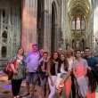 Ayer con una buena familia de Valencia en la Catedral de San Vito, San Wenceslao y San Adalberto, Agosto de 2019