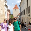 Aqu� estoy con una familia muy buena de Logro&ntilde;o de Espa�a el 31 / 8 / 2013 con que encajamos muy bien, en el Castillo de Praga