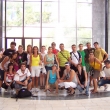 Grupo de jovenes canarios en Karlovy Vary, verano 2007