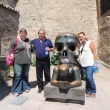Con mexicanos muy simp�ticos el 8 de junio del 2008 en el Castillo de Praga